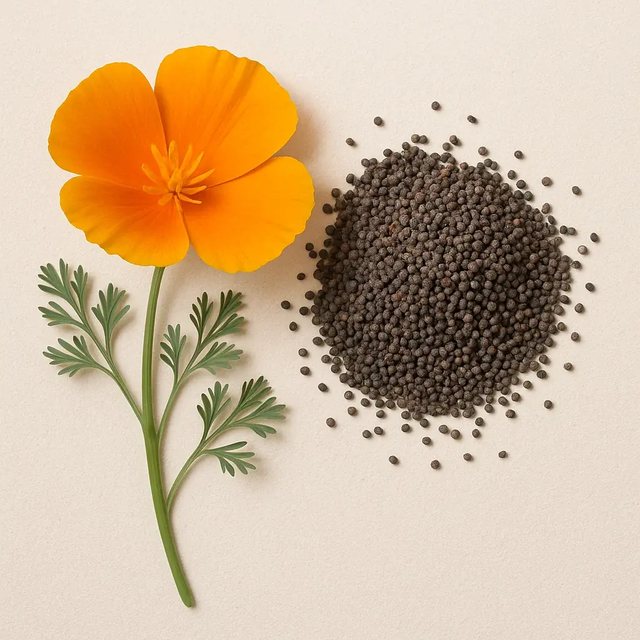 California Poppy Seed used in BreathiZen oral spray